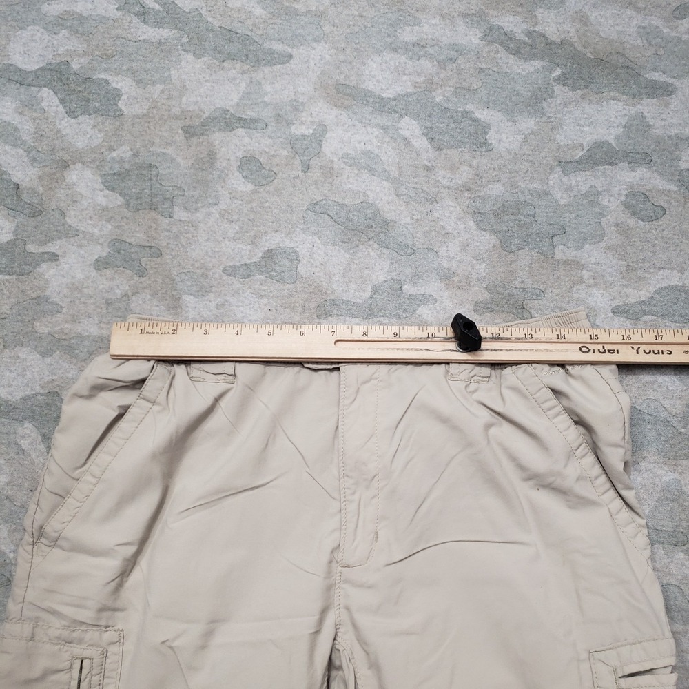 Columbia Titanium Convertible Pants Womens Medium Tan Cargo Pockets - Picture 3 of 11